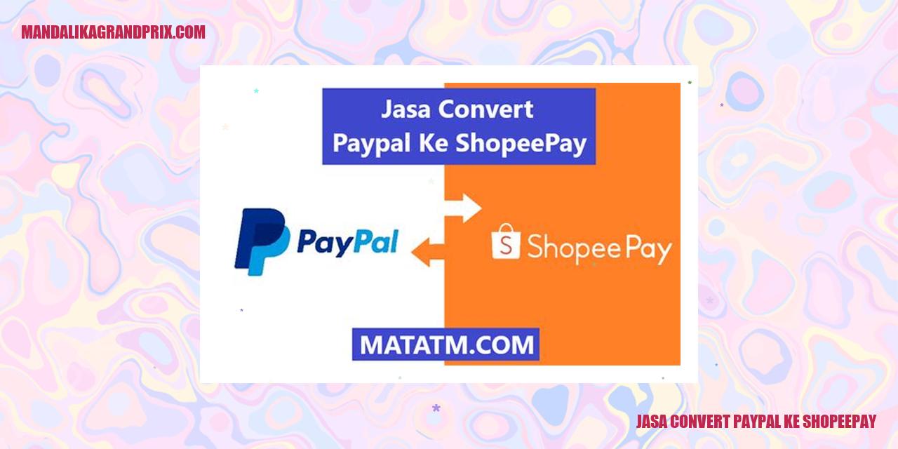 jasa convert paypal ke shopeepay