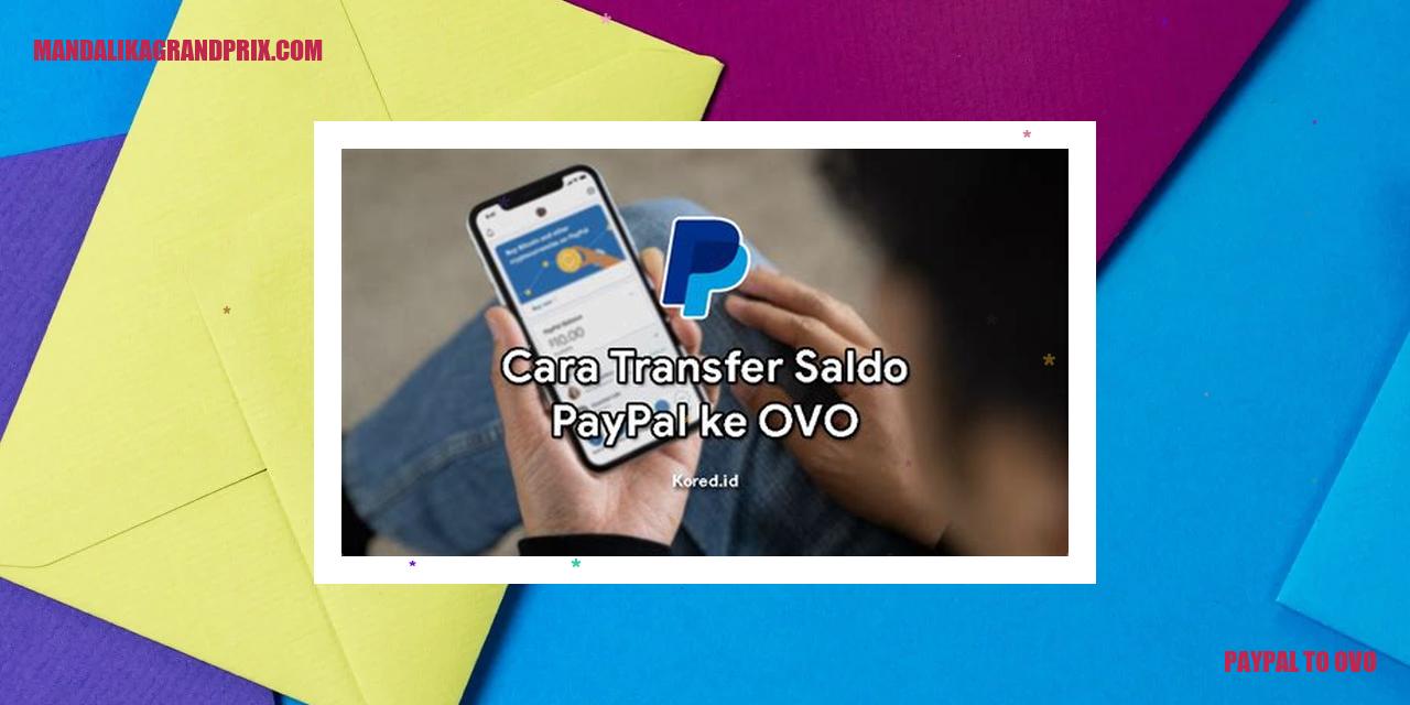 paypal to ovo