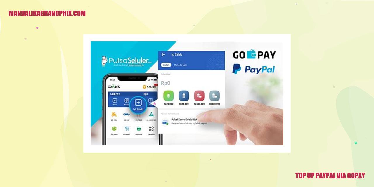 top up paypal via gopay